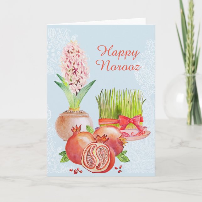 Happy Norooz Holiday Card (Front)