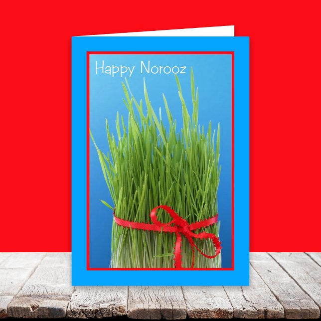 Happy Norooz Persian New Year Card -- Wheat Grass (Creator Uploaded)