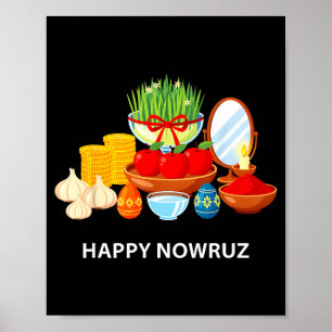 Happy Nowruz for Persian New Year Norooz Men Women Poster