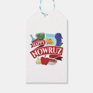 Happy Nowruz Persian New Year Gift Tags