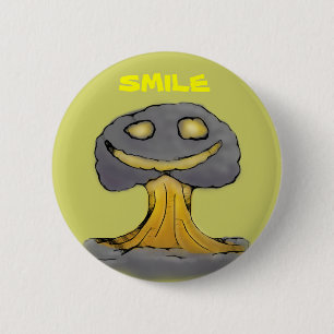 Happy Nuke 6 Cm Round Badge