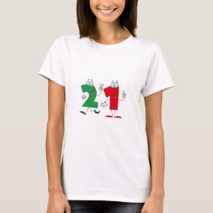 Happy Number 21 T-Shirt