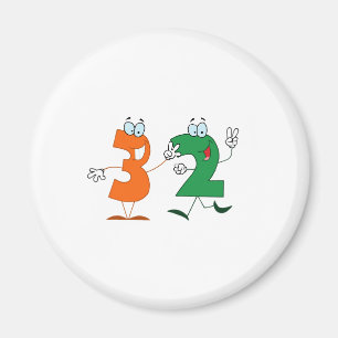 Happy Number 32 Magnet