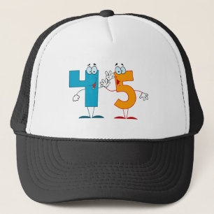 Happy Number 45 Trucker Hat