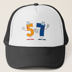 Happy Number 57 Trucker Hat
