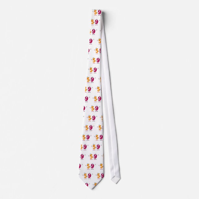 Happy Number 59 Tie (Front)