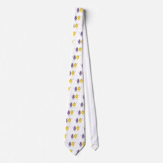 Happy Number 80 Tie (Front)
