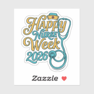 Happy Nurse Week 2026 Stethoscope Shirt Design_1