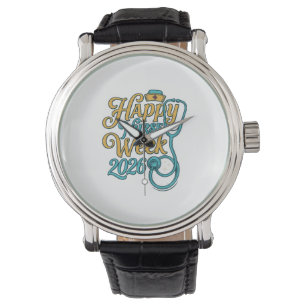 Happy Nurse Week 2026 Stethoscope Shirt Design_1 Watch