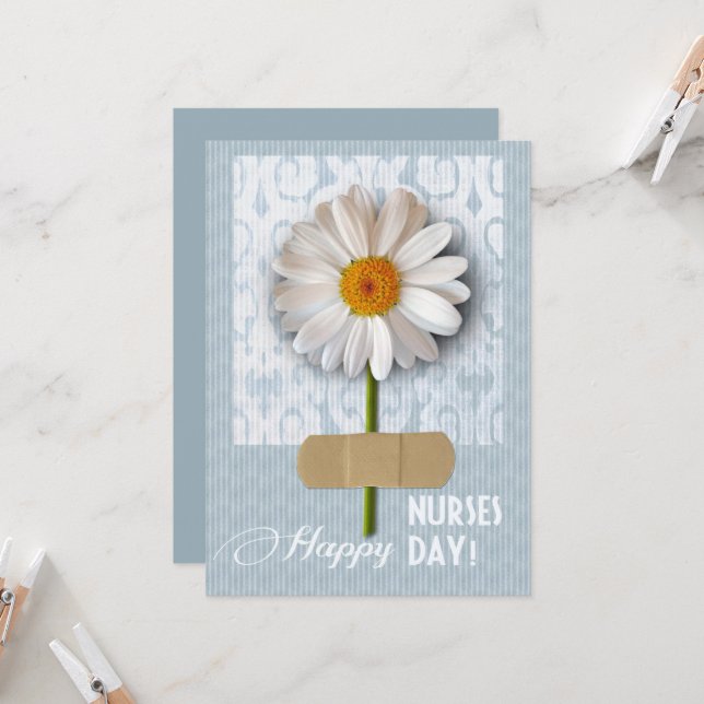 Happy Nurses Day. Custom Greeting Cards (Front/Back In Situ)