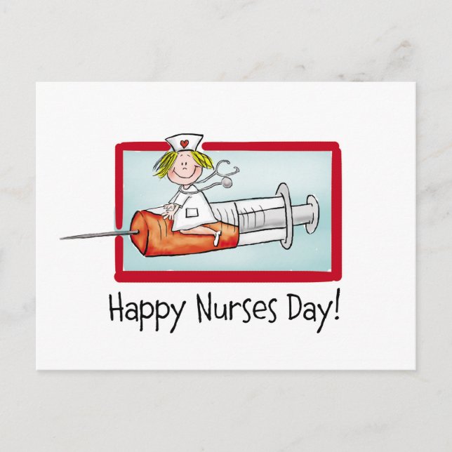 Happy Nurses Day Postcard (Front)