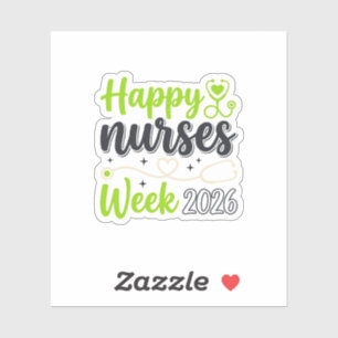 Happy Nurses Week 2026 Stethoscope Nurse Design_1