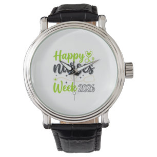 Happy Nurses Week 2026 Stethoscope Nurse Design_1 Watch