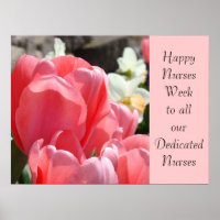 Happy Nurses Week art prints posters Dedicated
