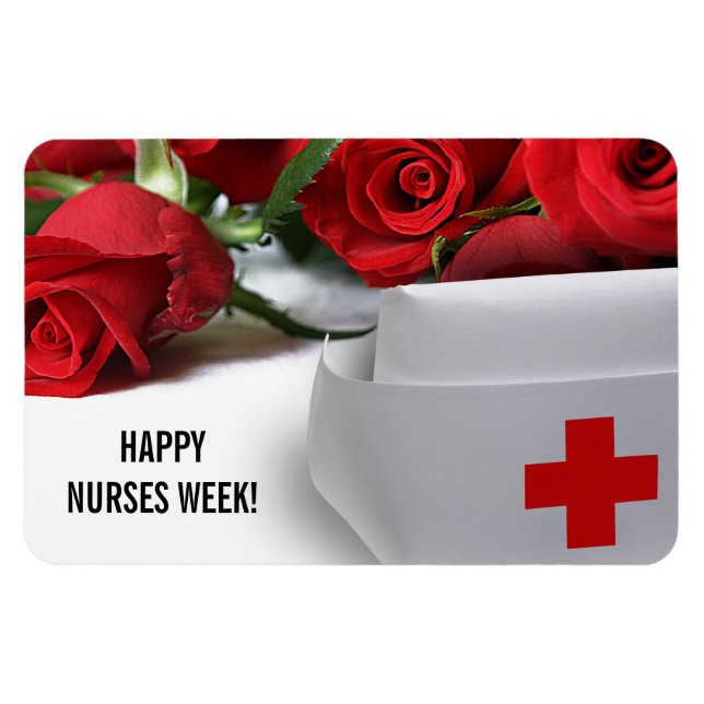 Happy Nurses Week. Gift Magnets (Horizontal)