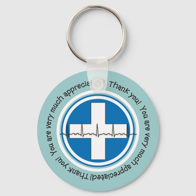 Happy Nurses Week Key Chain (Front)
