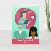 Happy Nurses Week with a Variety of Nurses