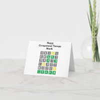Happy Occupational Therapy Month Custom Wordle 