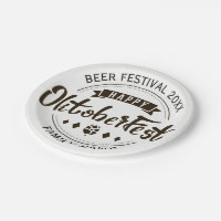 Happy Octoberfest Modern Typography Template