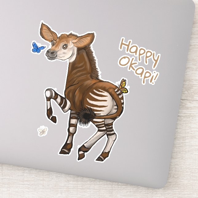 Happy Okapi! (Detail)