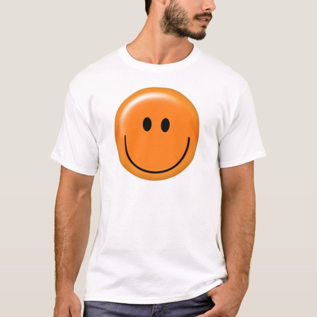 Happy orange face T-Shirt (Front)