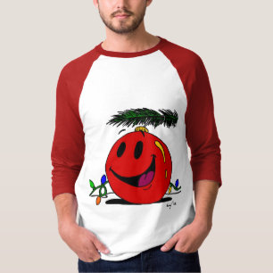 Happy Ornament Mens Ringer T-Shirt