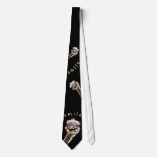 Happy Ostrich - Smile - Choose your favorite color Tie