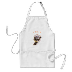 Happy Ostrich - Standard Apron