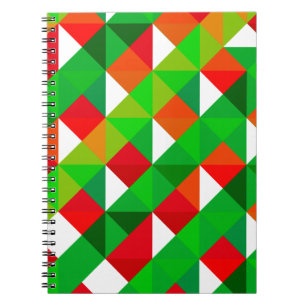 happy our Christmas Spiral Notebook