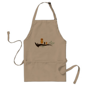 Happy Owl Family Standard Apron