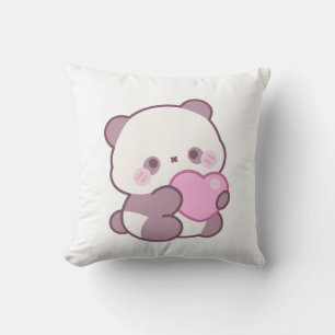 Happy Panda Design Positive Cute Vibes Cushion