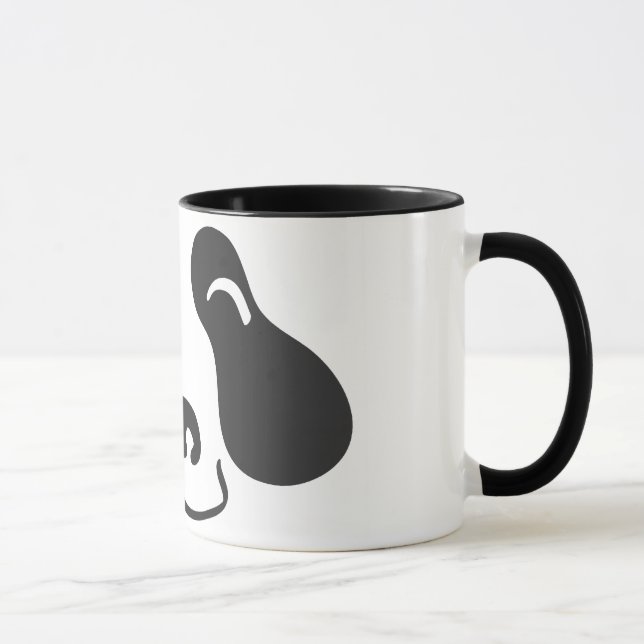 Happy Panda Face Mug (Right)