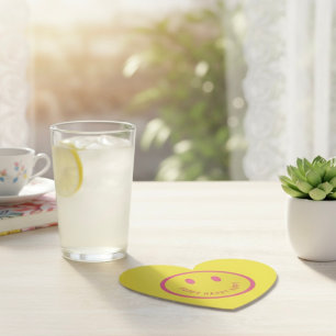 Happy Paper Coaster