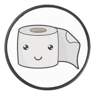 Happy Paper Hockey Puck