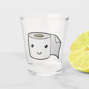 Happy Paper Shot Glass