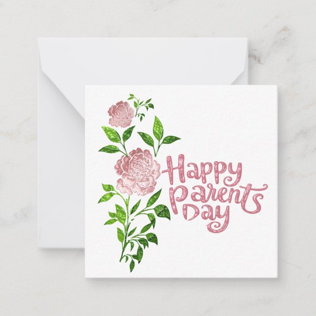 Happy Parents Day Card (Front)