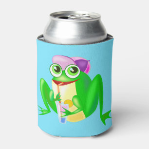 Happy Party Frog Can Cooler