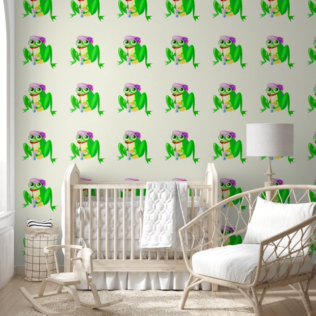 Happy Party Frog Funny Wallpaper (Kids)