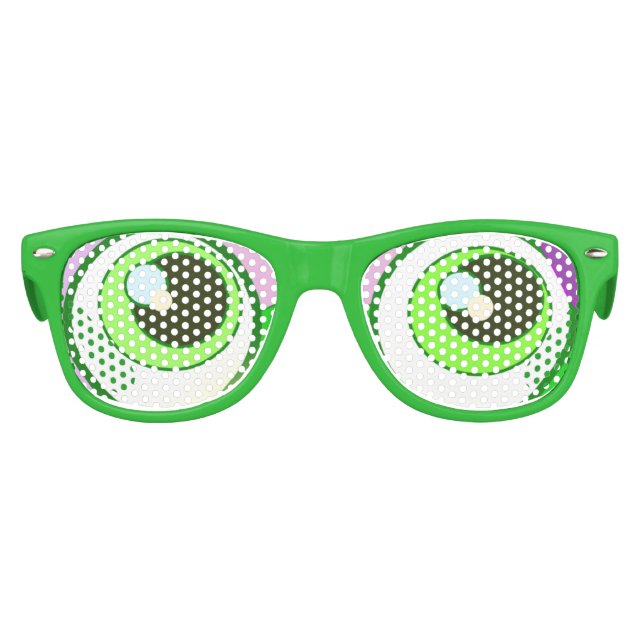 Happy Party Frog Kids Sunglasses (Front)