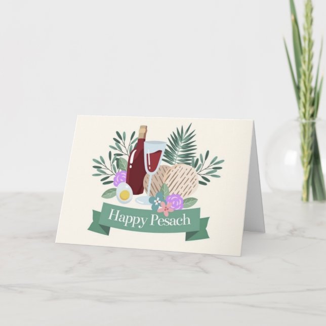Happy Passover Card (Front)