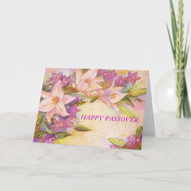 HAPPY PASSOVER CARD (Front)