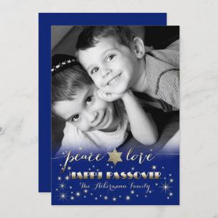 Happy Passover. Custom Photo Card