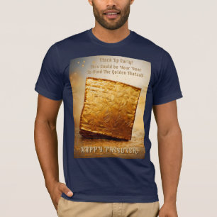 Happy Passover! Golden Matzah T-Shirt