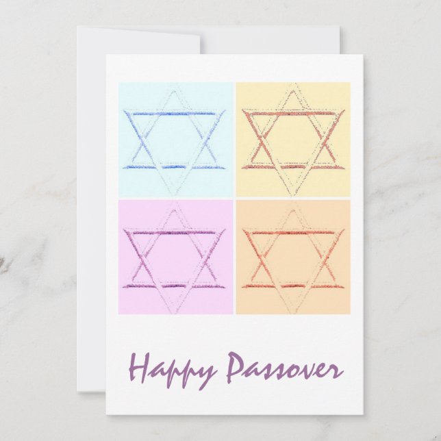 Happy Passover Invitation (Front)