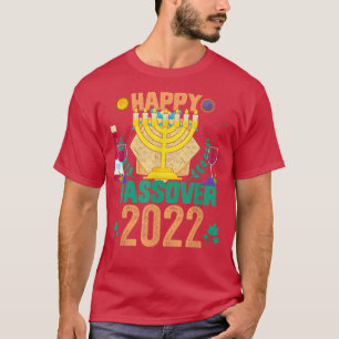 Happy Passover Matzah Jewish Holiday Pesach Holida T-Shirt