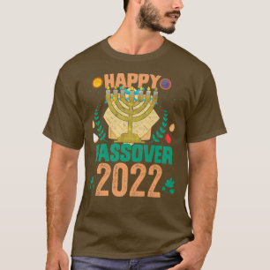 Happy Passover Matzah Jewish Holiday Pesach Holida T-Shirt