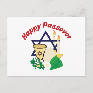 Happy Passover Postcard