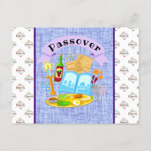 Happy Passover Postcard