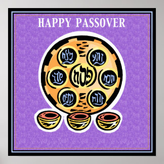 "Happy Passover" Print/ Poster