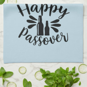 Happy Passover Tea Towel